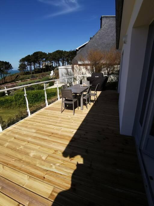 Ty Kerluz Villa Locquirec Eksteriør bilde